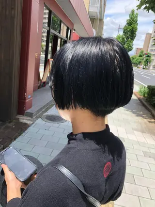 ショート 國次 夕貴のヘアスタイル