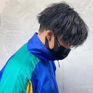 パーマ メンズ 浜野 真貴のヘアスタイル