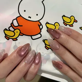 ネイル パラあり！フィルイン 美フォルムのネイルデザイン