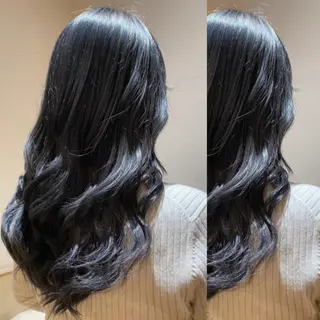 ロング カラー ヘアアレンジ 🦋レイヤー特化/ 羽エク/ナツミ🦋のヘアスタイル