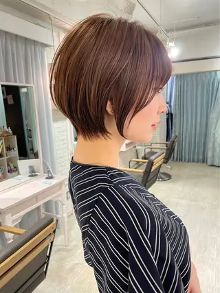 ショート 博多ベージュ 🐻松井傑のヘアスタイル