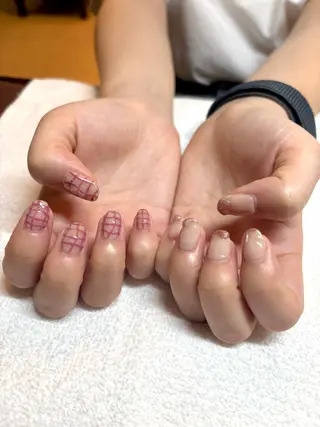 ネイル 菊池 菜月のヘアスタイル