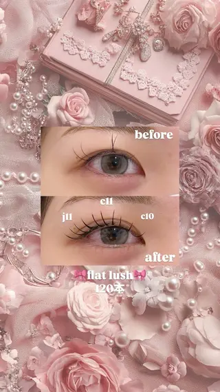 マツエク・マツパ H eyelash YUUKI🎀のマツエク・マツパデザイン