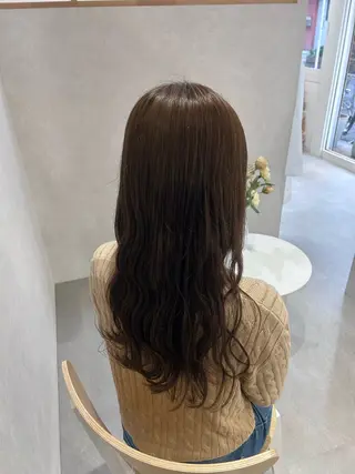 ロング Mao 🎀bob Oliveカラー🌿のヘアスタイル