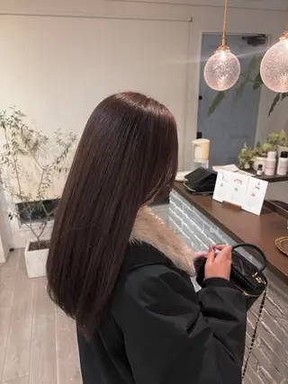 セミロング ANOTHER WORLD cocon所属・はしもとひより/ 巻ける矯正/艶カラーのその他イメージ