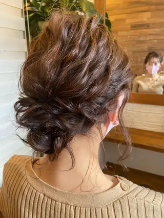 ヘアアレンジ 井上 歩美のヘアスタイル