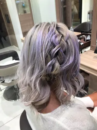 ミディアム ヘアセット/メンズ パーマChihoのヘアスタイル