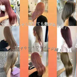 ロング カラー ヘアアレンジ 美髪矯正・レイヤー 倉友哉のヘアスタイル