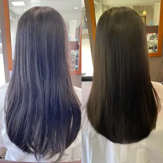 ロング ハイライト&ブリーチ 💇🏼‍♀MAHOのヘアスタイル