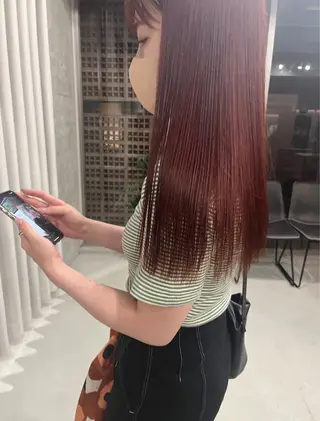 カラー ブリーチ/表参道 /長尾拳佑のヘアスタイル