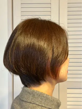 ショート 白杉 えりのヘアスタイル