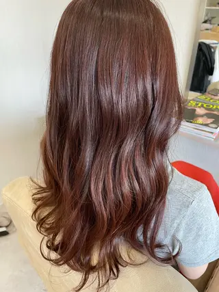 ロング 平松 ともみのヘアスタイル