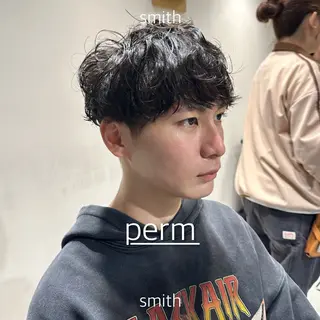 パーマ メンズ メンズパーマ特化 🌟Gakutoのヘアスタイル