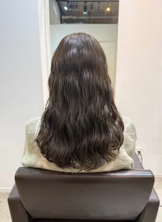 ロング 🌿朝5分でお洒落 パーマスタイル🌿のヘアスタイル