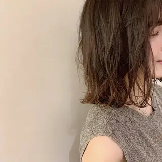 ミディアム パーマ IIZUKA RYOKEI🌿のヘアスタイル