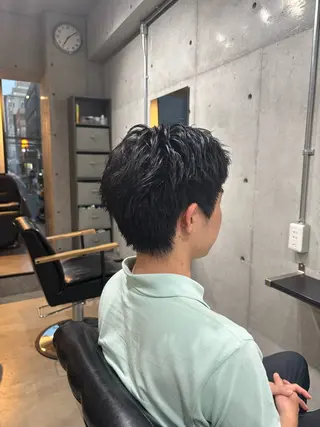 メンズ 韓国ヘア 高森蓮のヘアスタイル
