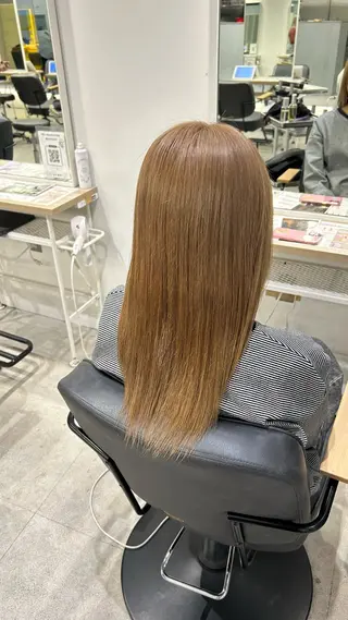 セミロング カラー himari💜 暖色/レイヤーカットのヘアスタイル