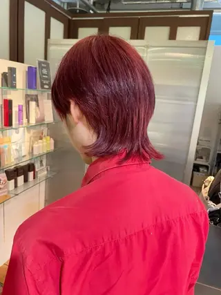ショート カラー 🪿透明感/艶カラー ﾜﾀﾅﾍﾞｱｵｲのヘアスタイル