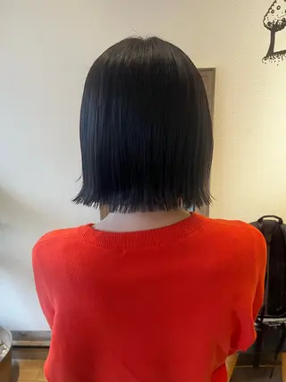 ショート 上品な暖色/丸みボブ Chie🪷のヘアスタイル