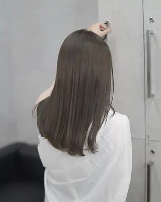 ロング カラー 無料カットモデル／ 髪質改善／角田 龍汰のヘアスタイル