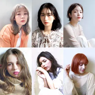 ロング カラー LOOP hairのヘアスタイル