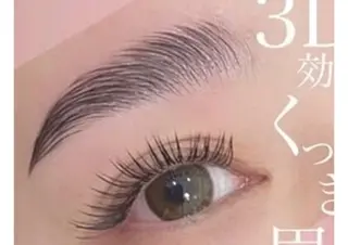 アイブロウ 中根 智のヘアスタイル