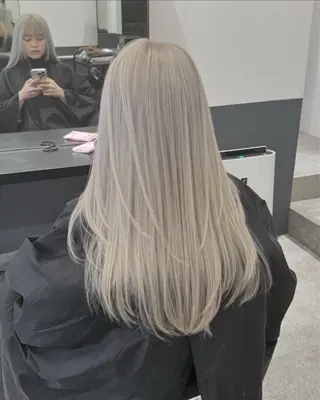 ロング カラー CIERA.心斎橋 ブリーチ/ハイライト/バレイヤージュ【シエラ】所属・ハイトーン/ 心斎橋/龍之介のヘアスタイル