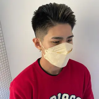 ショート カラー パーマ メンズ 🔥メンズカラー🔥 セヤシュウヘイのヘアスタイル