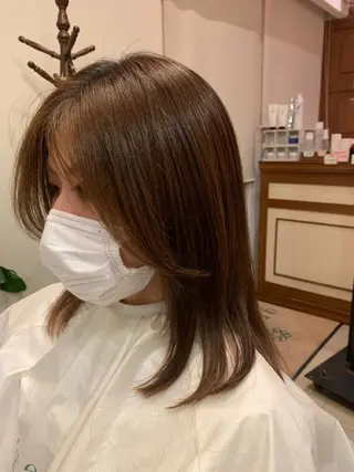 ミディアム 美艶ボブ 石井一成のヘアスタイル