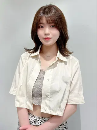 ミディアム miiro 長津田 髪質改善　フジムラのヘアスタイル