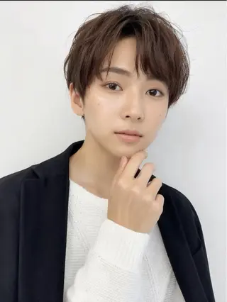 カラー メンズ カラー/カット toshikiのヘアスタイル