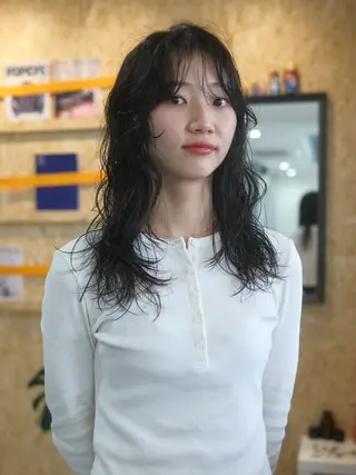 セミロング パーマ 栄・伏見 JOULE'Sのヘアスタイル