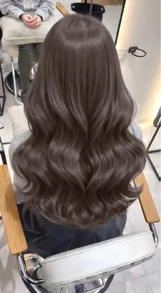 ロング 学生人気No1🩶 韓国風/艶髪/輝士のヘアスタイル