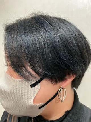 ショート 阿部 祥大のヘアスタイル