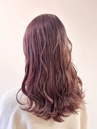 ロング カラー 古川 琴美のヘアスタイル