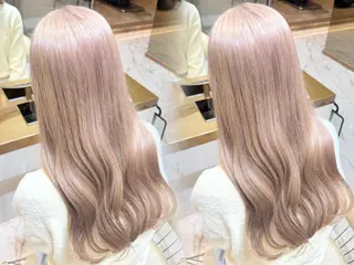 ロング カラー ʚザクザクレイヤー× 艶透明感/にしじまɞのヘアスタイル