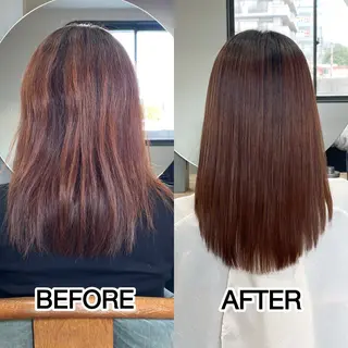 ミディアム 野間 祐哉のヘアスタイル