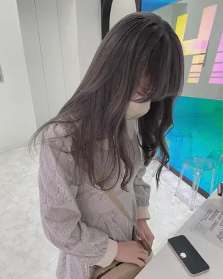 ロング カラー 💗🤍透明感カラー 🤍💗kanonのヘアスタイル