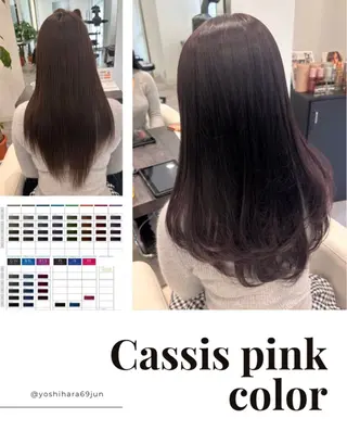 ロング カラー ✨大人韓国レイヤー ✨吉原 潤✨のヘアスタイル