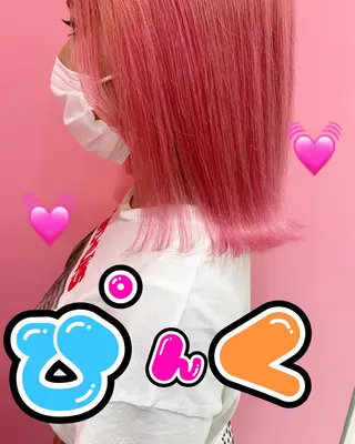 ミディアム カラー 新宿駅近♡個室 ♡関口三都季🌜のヘアスタイル
