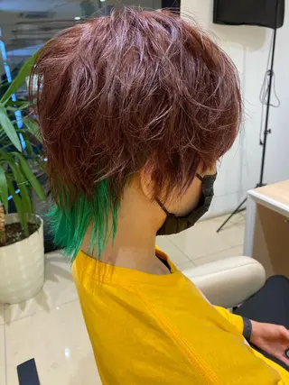 ショート メンズ 🩵波巻き／ツイスパ HARU💎のヘアスタイル