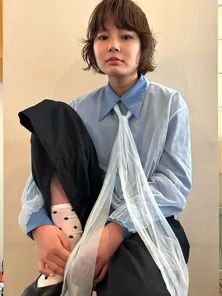 パーマ ORe'S HAIR BE　GLaDまなみのヘアスタイル