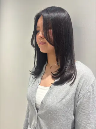 ミディアム RYONA/大阪/ 韓国風レイヤー🎀のマツエク・マツパデザイン