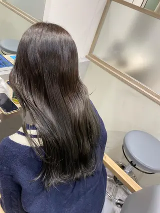 セミロング 宮田海聖 ナチュラル/美髪のヘアスタイル