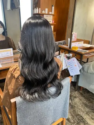 ロング カラー 大原/和泉府中 /レイヤー/ショートのヘアスタイル