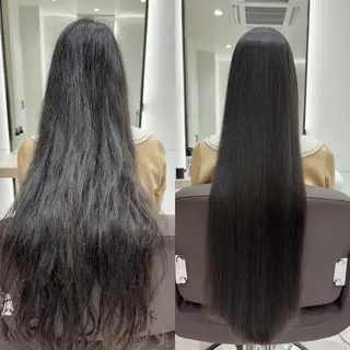 ロング EIGHT plum TOKIOリミテッドのヘアスタイル
