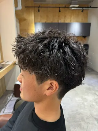 パーマ メンズ 雪音/美髪縮毛矯正 /ニュアンスパーマのヘアスタイル