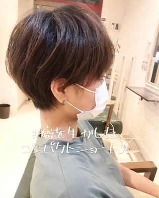 ショート hair relaxation drop所属・drop/鶴見 /西巻大のヘアスタイル