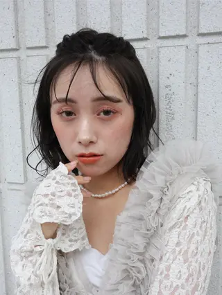 ヘアアレンジ ヘアアレンジ/ベー ジュchiakiのヘアスタイル