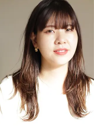 ロング カラー 山本 尚輝のヘアスタイル